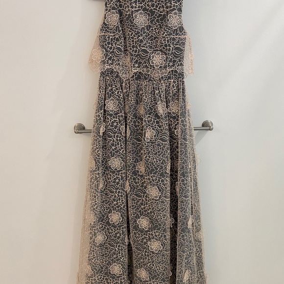 Anthropologie cloud lace gown size 8 - Picture 5 of 6